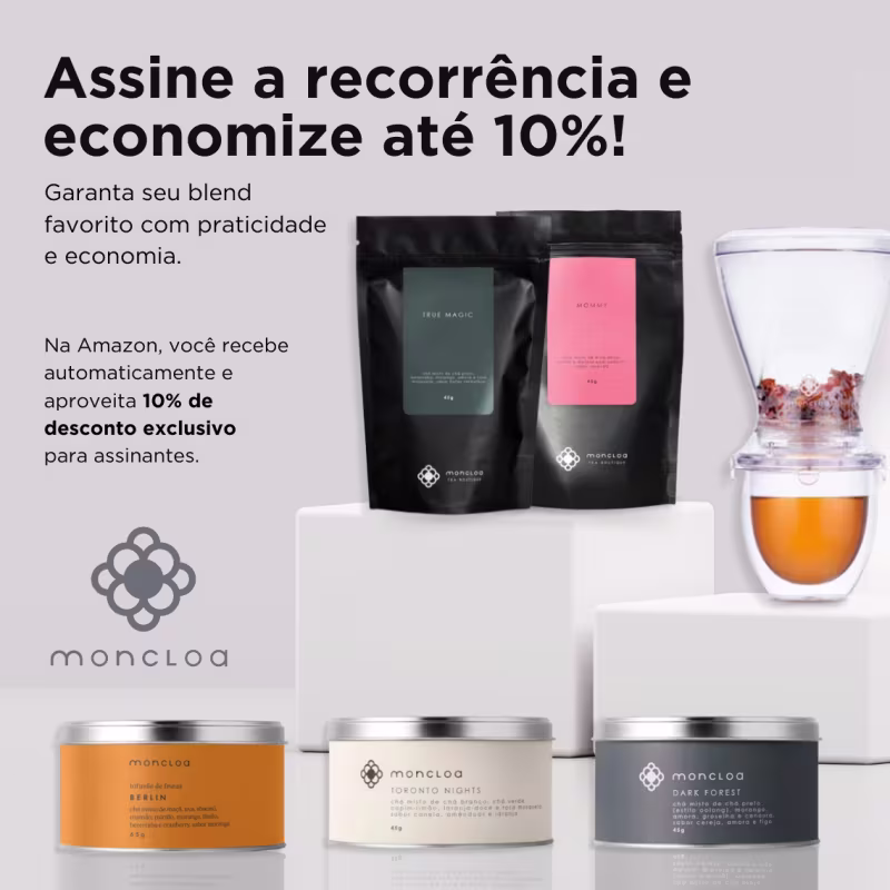 Chá Infusão de Frutas Sweet Velvet Moncloa Pouch 65g