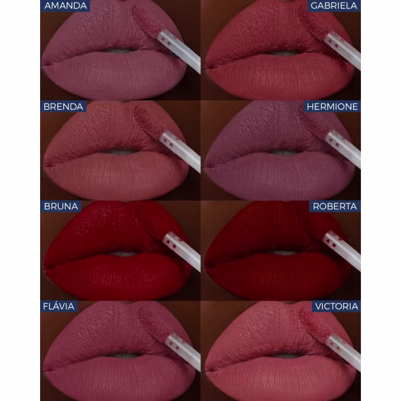 Bruna Tavares BT Lips Victoria Batom Líquido Matte