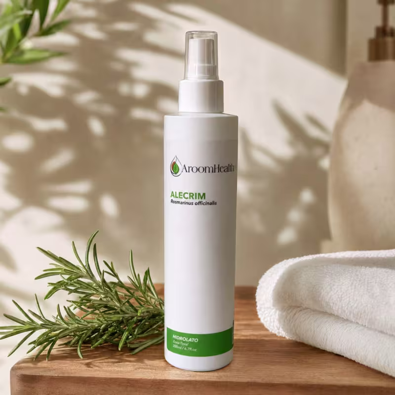 Hidrolato Floral  de Alecrim Cabelo Corpo Rosto 200 ml