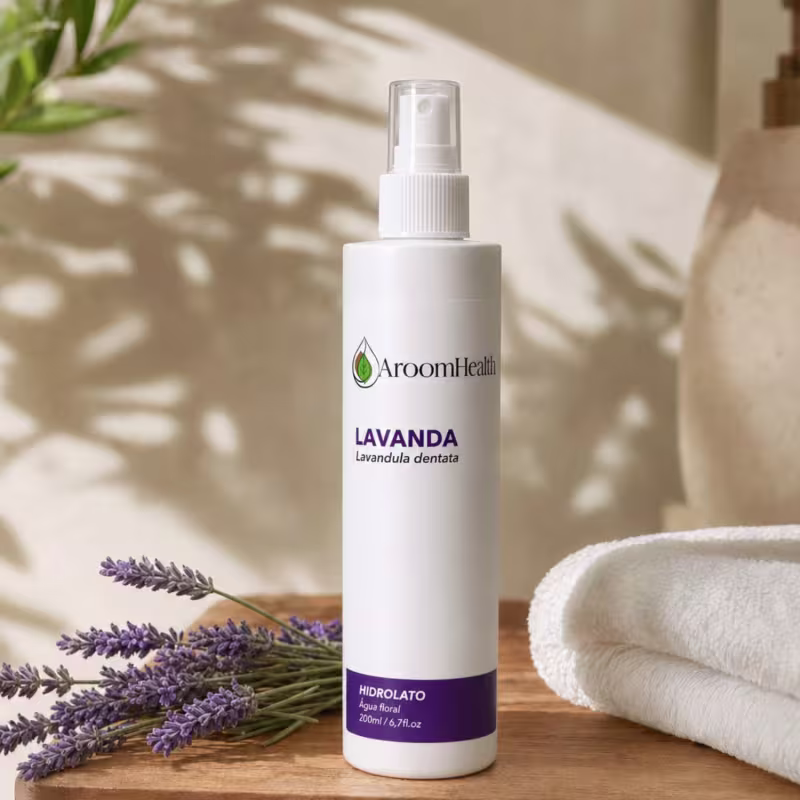 Hidrolato Floral de Lavanda Cabelo Corpo Rosto 200 ml