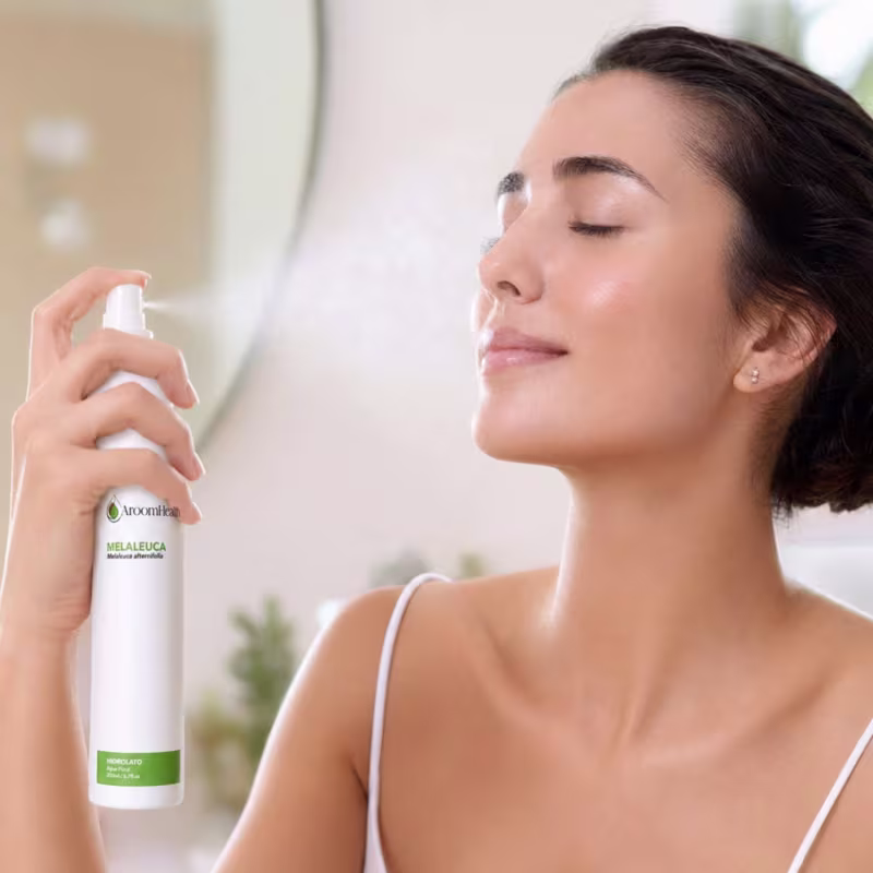 Hidrolato Floral de Melaleuca Cabelo Corpo Rosto 200 ml