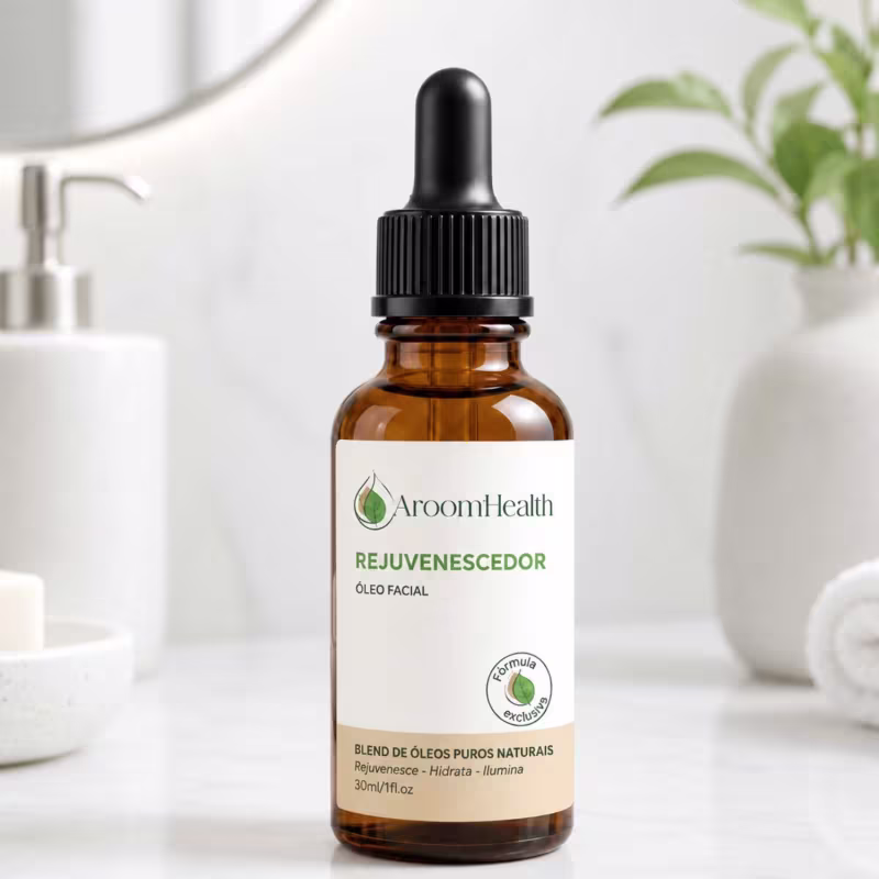 Blend  óleos faciais Rejuvenescedor 30 ml Fórmula Exclusiva