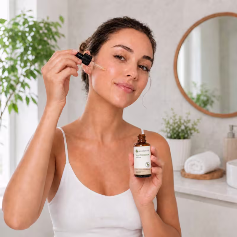 Blend  óleos faciais Rejuvenescedor 30 ml Fórmula Exclusiva