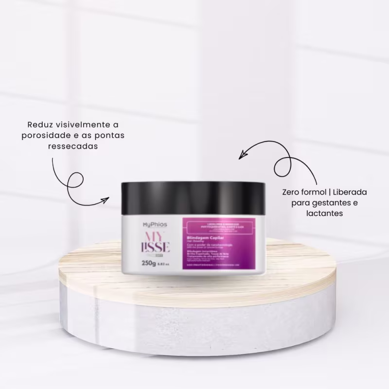 MyPhios Mascara Blindagem Capilar Frizz Off Cabelos Sedosos 250 g