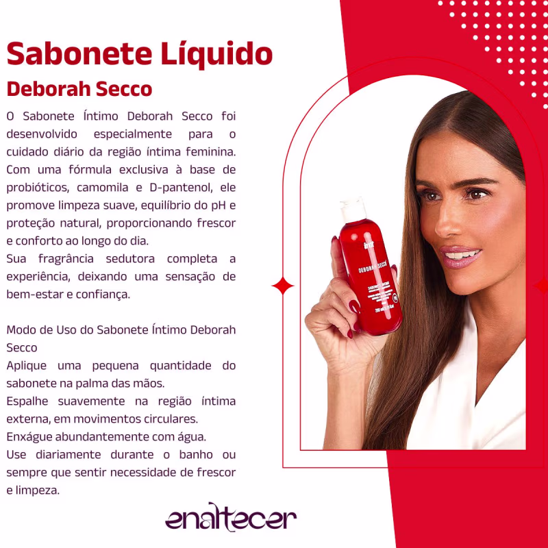 Gel Deborah Secco Deslizante, Gel Beijável Deborah Secco Picante, Gel íntimo Deborah Secco