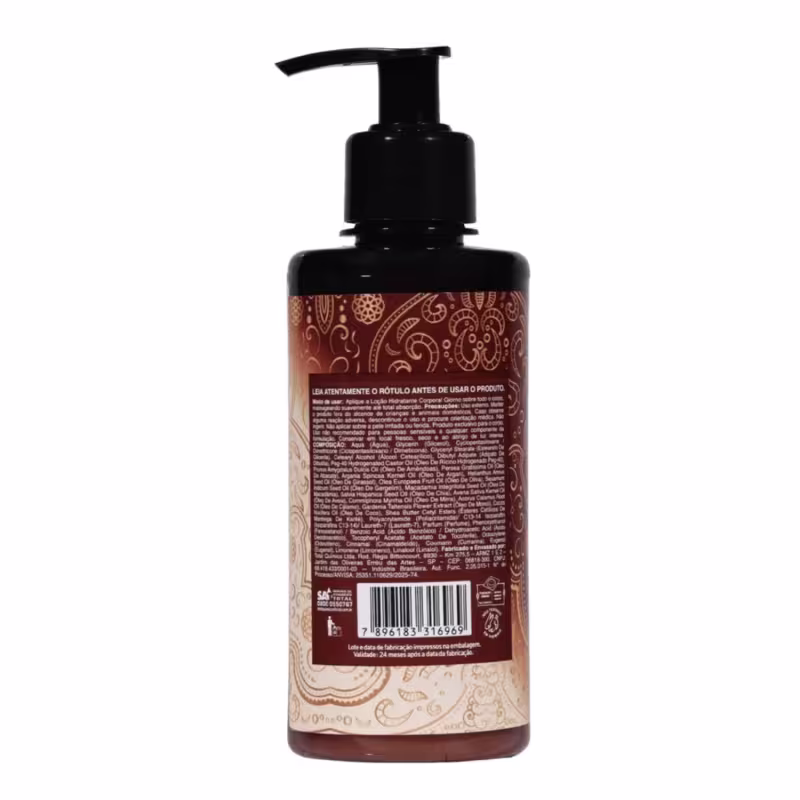 Loção Hidratante Giorno Bagno Amber Latte 250ml