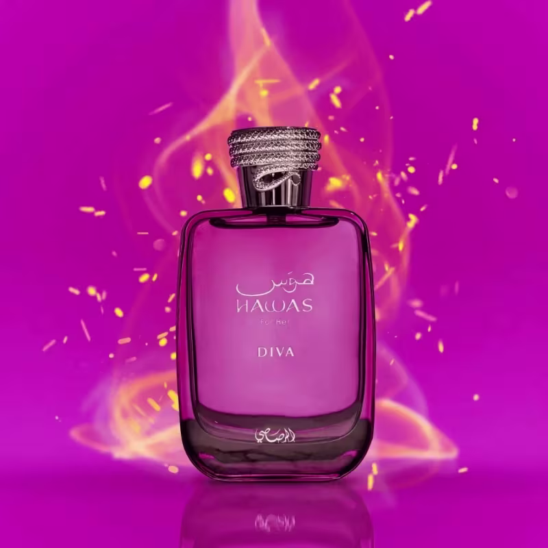 Fragrância Árabe Feminino Hawas for Her Diva EDP 100ml Rasasi
