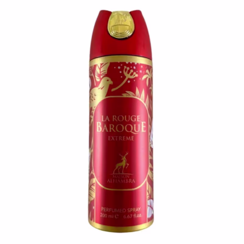 Desodorante Spray La Rouge Baroque Extreme 200ml Maison Alhambra
