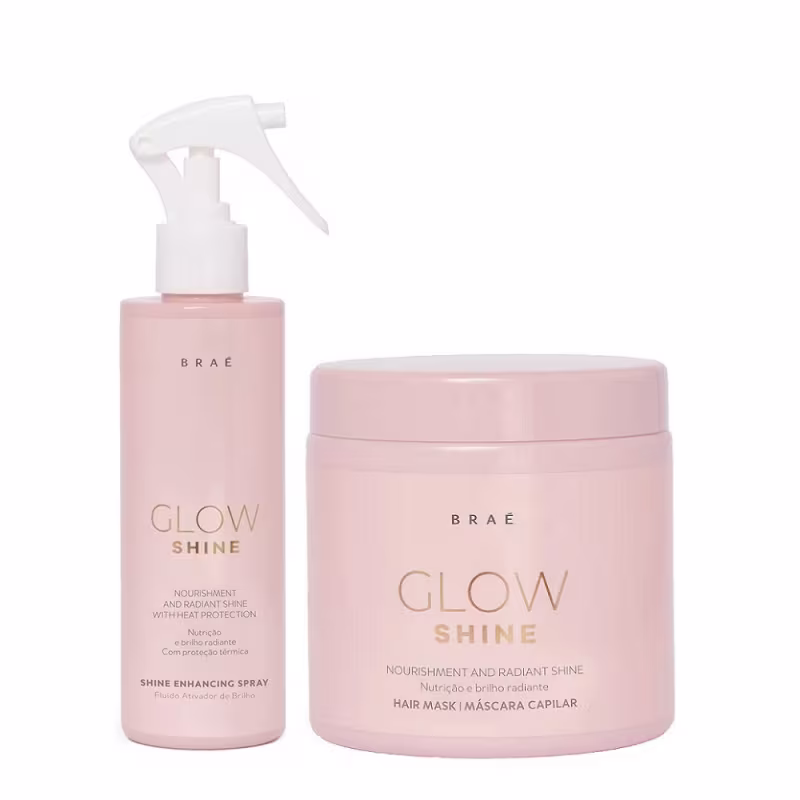 Kit Braé Glow Shine Super Brilho com 2 Produtos