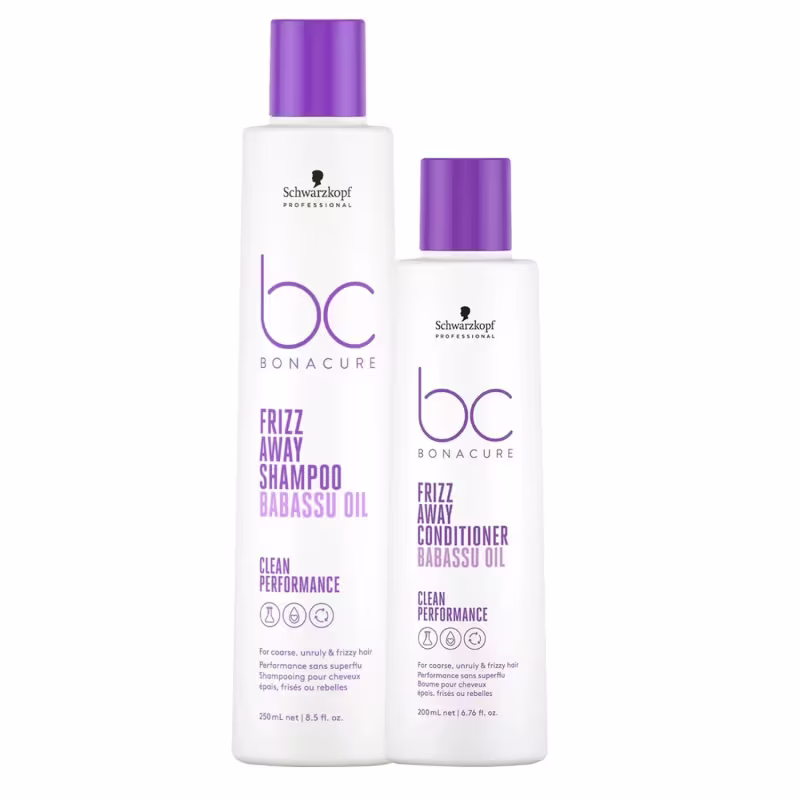 Kit Schwarzkopf Bc Frizz Away - Shampoo 250ml + Condicionador 200ml