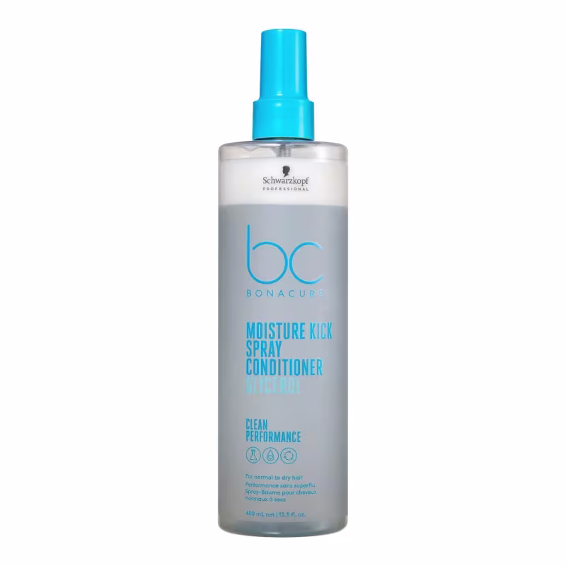 Kit Schwarzkopf Bc Moisture Kick - Shampoo 250ml + Condicionador 200ml + Spray Conditioner 200ml