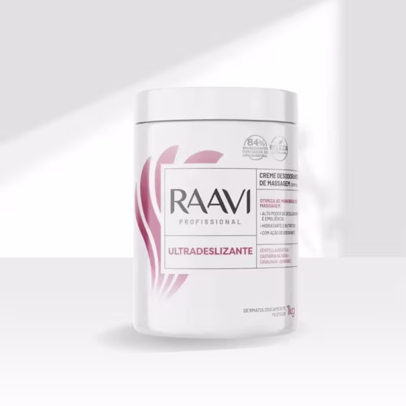 Creme Massagem Raavi Ultradeslizante Desodorante 1 kg