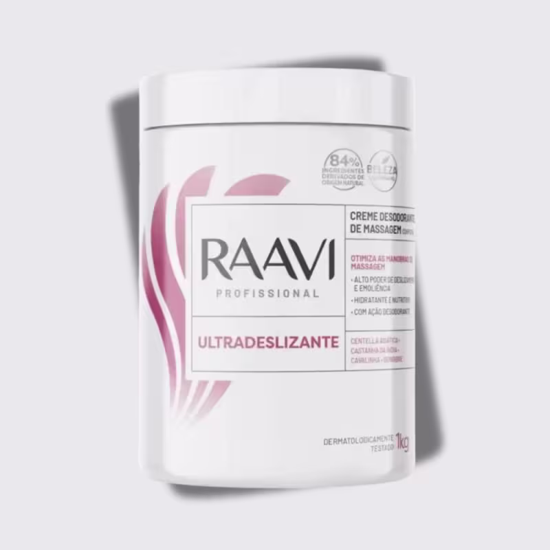 Creme Massagem Raavi Ultradeslizante Desodorante 1 kg