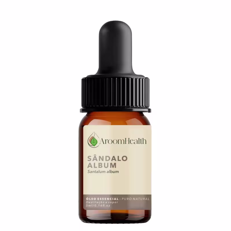 Óleo Essencial Puro Natural de Sândalo Album 5 ml
