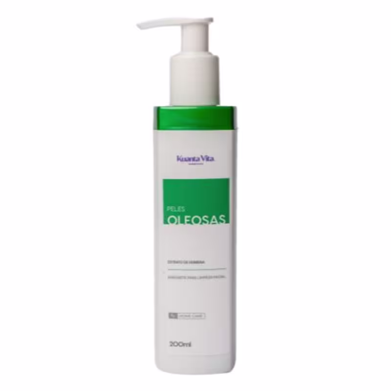 Sabonete de Limpeza Facial Kuanta Vita Peles Oleosas, 200ml.