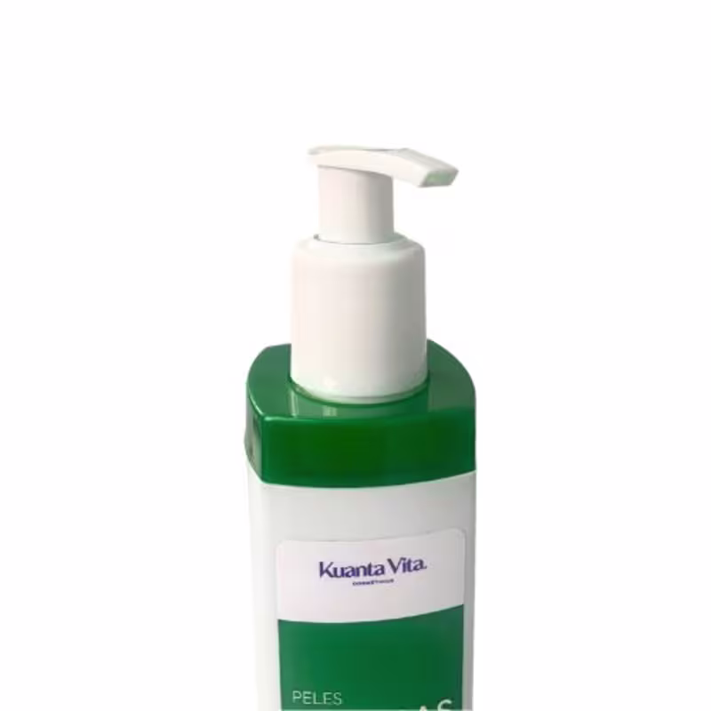 Sabonete de Limpeza Facial Kuanta Vita Peles Oleosas, 200ml.