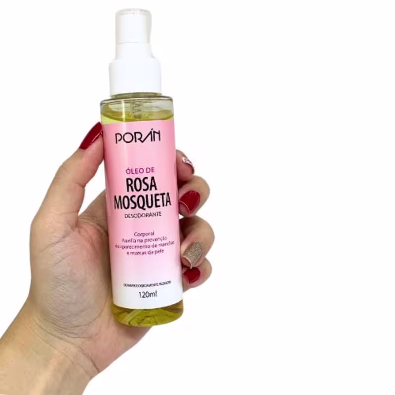 Poran - Óleo Corporal Rosa Mosqueta Desodorante Porán PR50