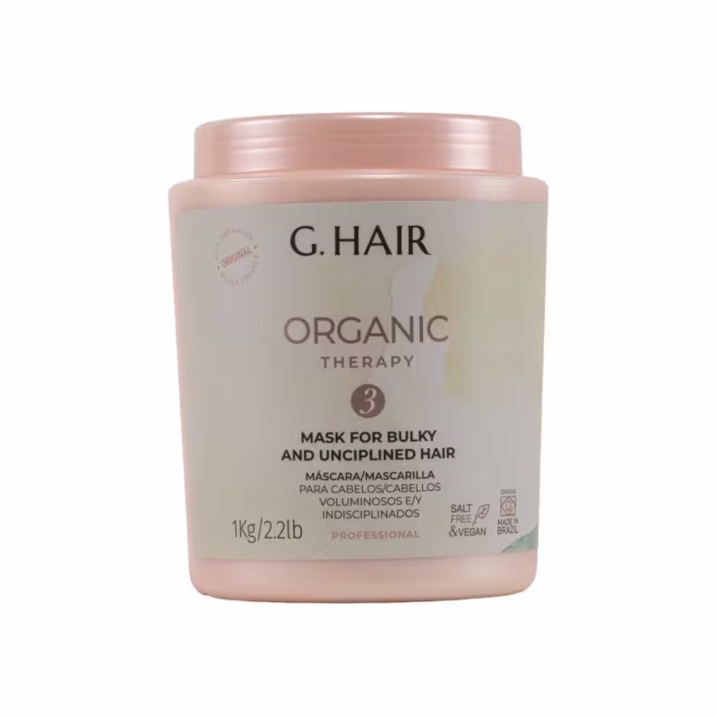 Mascara Capilar Organic Therapy Btx Cabelos Danificados 1kg