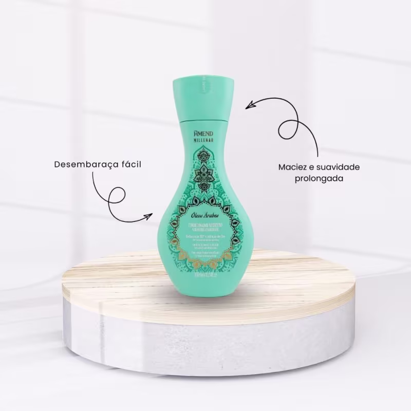Kit Amend Oleos Arabes Shampoo Condicionador Mascara