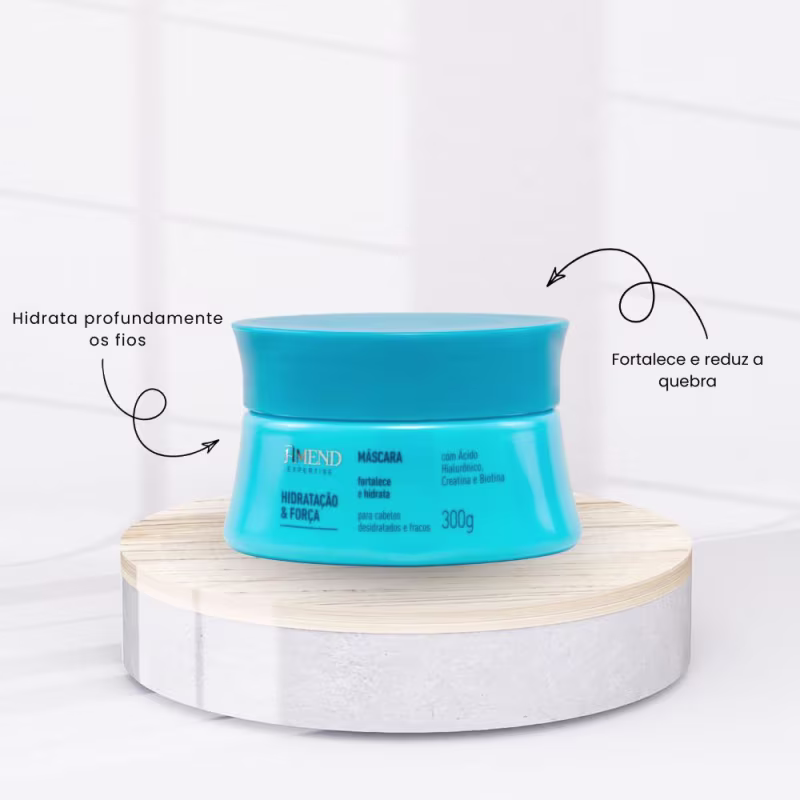 Kit Amend Hidratacao Forca Shampoo Condicionador Mascara