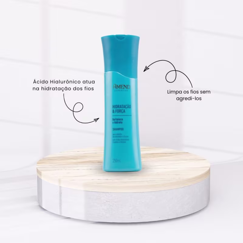 Kit Amend Hidratacao Forca Shampoo Condicionador Mascara