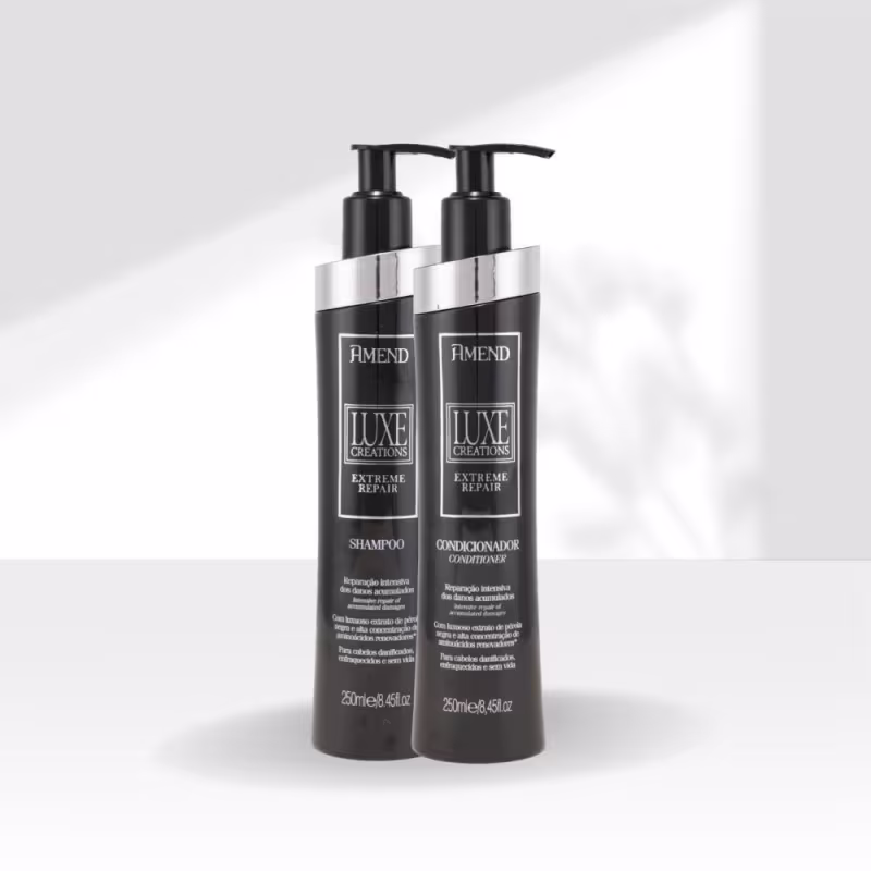 Kit Amend Luxe Creations Hidratação Shampoo Condicionador