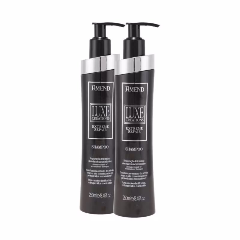 Kit Amend Luxe Creations Hidratação 2 Shampoo 250 ml