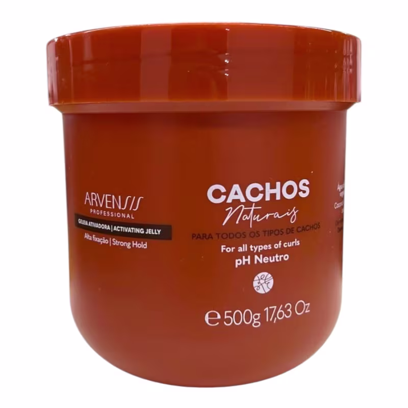 Kit Arvensis Professional Cachos Naturais - Shampoo 1L + Ativador De Cachos 1L + Geleia Ativadora 500g + Day After 250ml