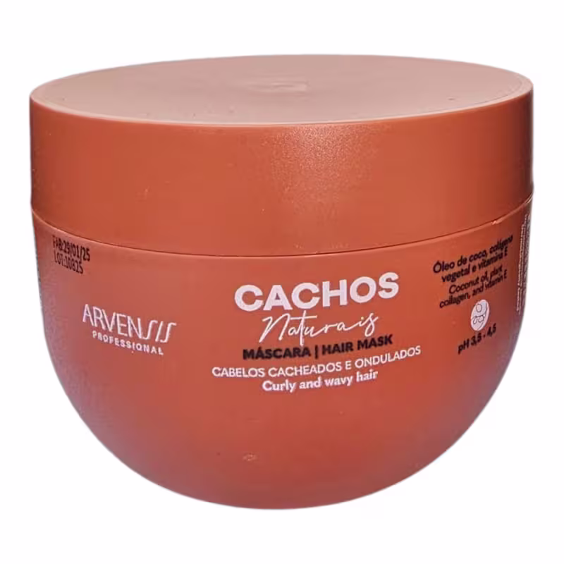 Kit Arvensis Professional Cachos Naturais - Shampoo 300ml + Ativador De Cachos 300ml + Máscara 250g