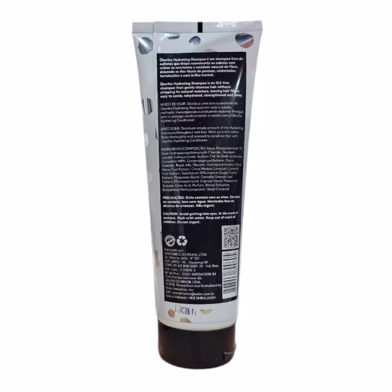 Kit Avlon Uberliss Hydrating - Shampoo 250ml + Haircovery Mask Máscara 150g