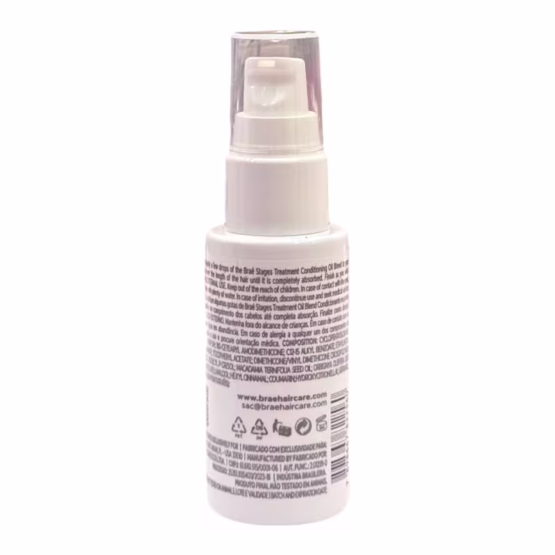 Kit Braé Stages Nutrition - Shampoo 250ml + Máscara 200g + Óleo 35ml