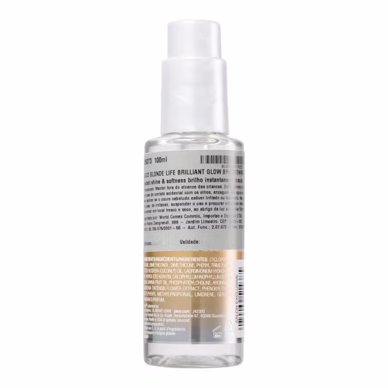 Kit Joico Blonde Life - Shampoo 300ml + Brightening Masque 150ml +  Brilliant Glow 100ml