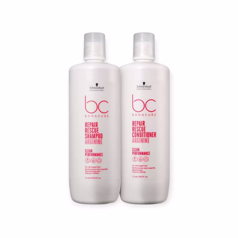 Kit Schwarzkopf Bc Repair Rescue - Shampoo 1L + Condicionador 1L