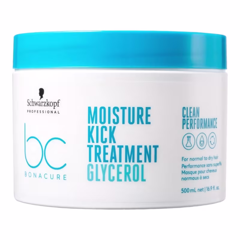 Kit Schwarzkopf  BC Bonacure Moisture Kick Glycerol - Shampoo 1L + Máscara 500ml