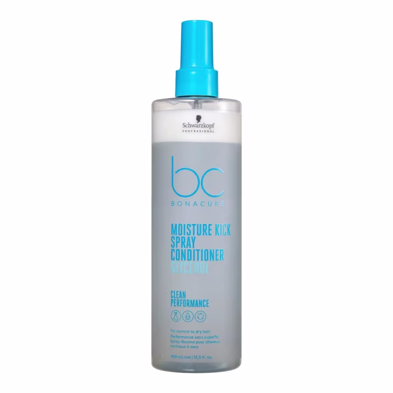 Kit Schwarzkopf Professional BC Bonacure Moisture Kick Glycerol - Shampoo 250ml + Spray Conditioner 200ml + Máscara 200ml