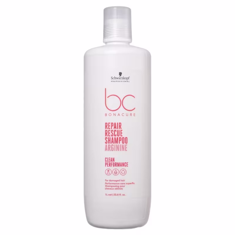 Kit Schwarzkopf Bc Repair Rescue - Shampoo 1L + Condicionador 1L + Máscara 500g + Sealed Ends 100ml