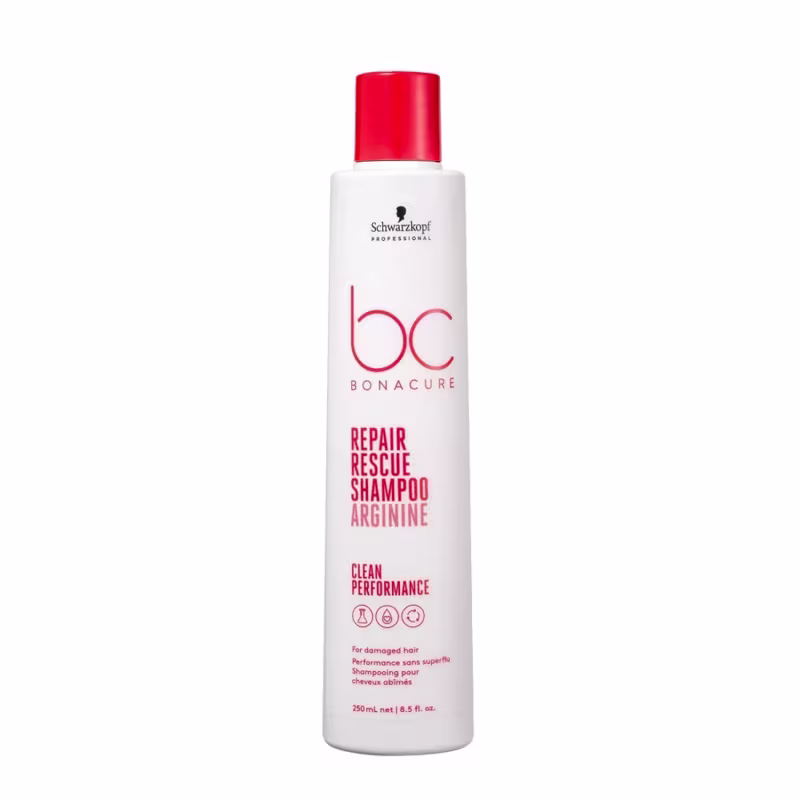 Kit Schwarzkopf Bc Repair Rescue - Shampoo 250ml + Máscara 200g + Spray Conditioner 200ml