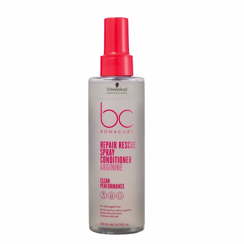 Kit Schwarzkopf Bc Repair Rescue - Shampoo 250ml + Máscara 200g + Spray Conditioner 200ml