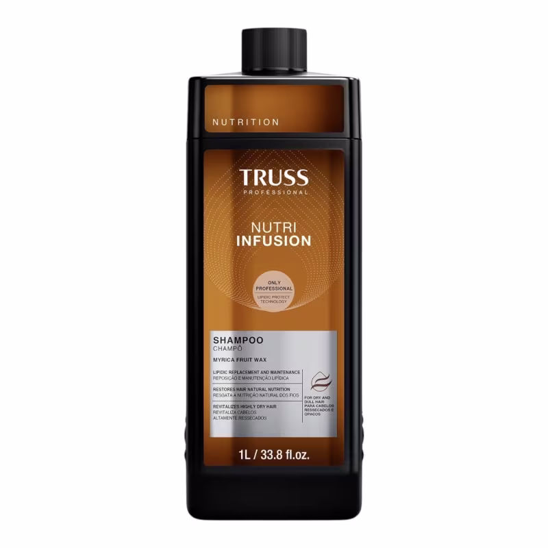 Kit TRUSS Nutri Infusion + Night SPA Salon Care, 4 produtos.