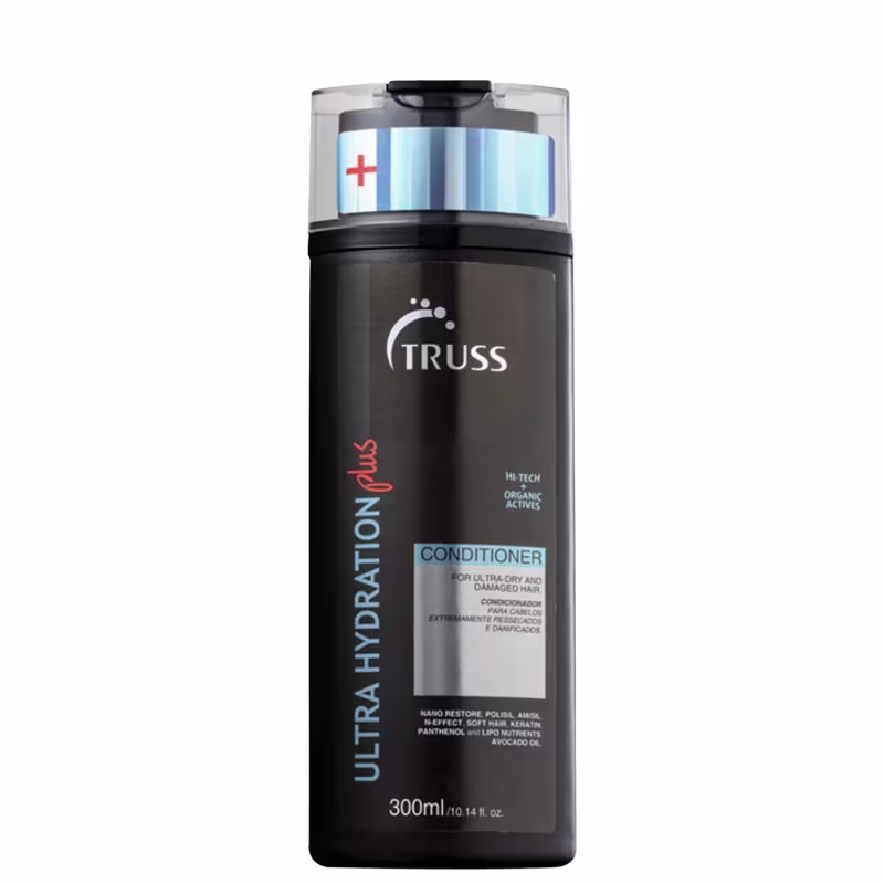 Kit Truss Ultra Hydration Plus - Shampoo 300ml + Condicionador 300ml + Frizz Zero 260ml + Night Spa 250ml