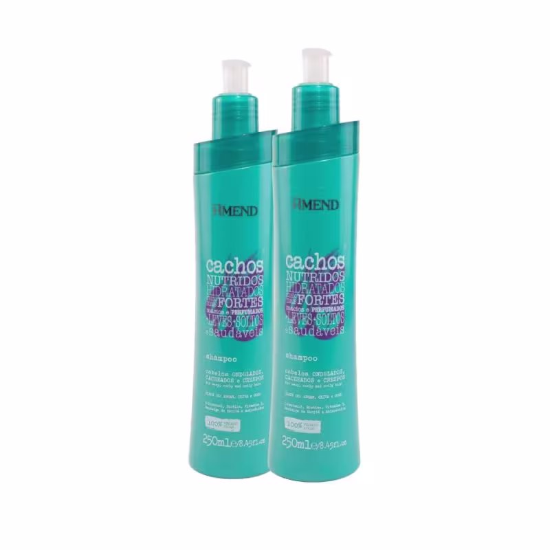 Kit Amend Cachos Nutridos 2 Shampoos 250 ml