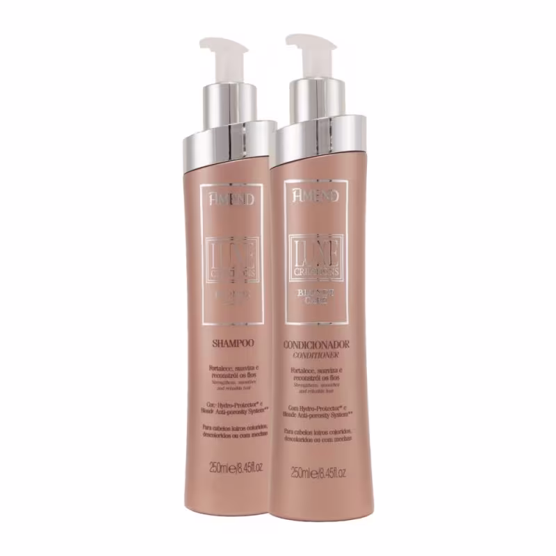 Kit Amend Luxe Creations Blonde Care Shampoo Condicionador