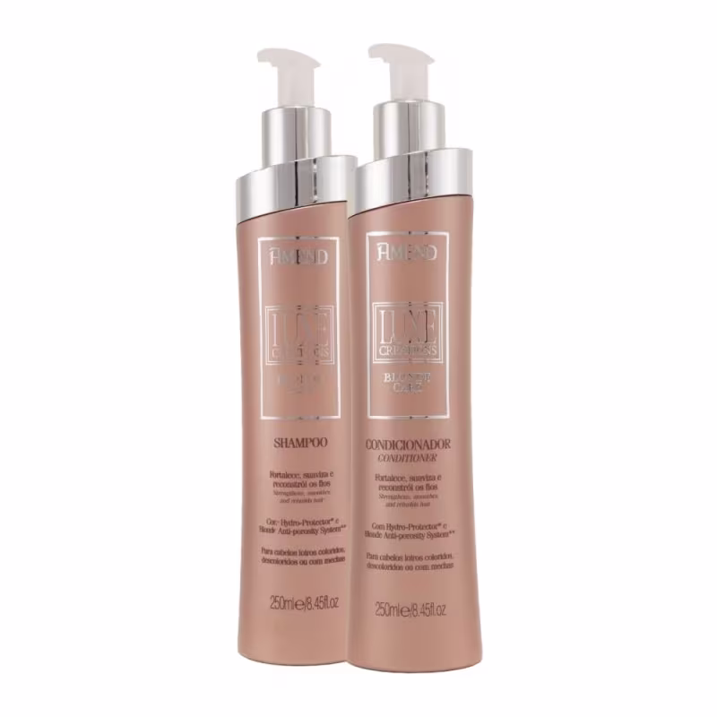Kit Amend Luxe Creations Blonde Care Shampoo Condicionador