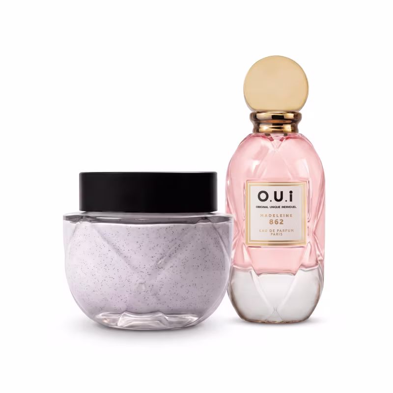 O.U.i Kit Madeleine 862 - Eau de Parfum 75ml + Esfoliante Corporal 200g