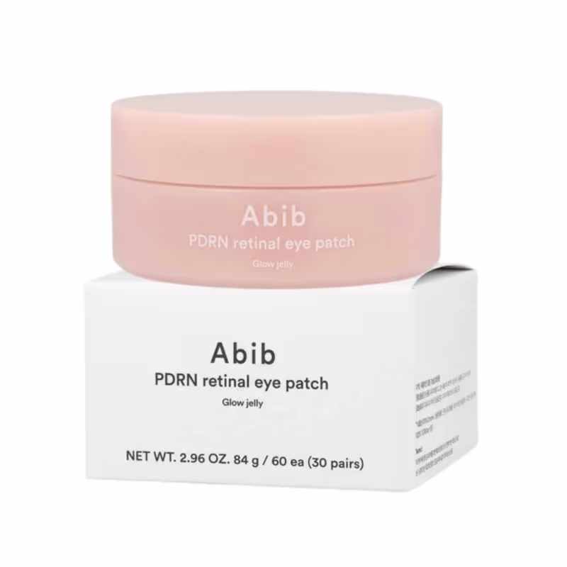 Abib PDRN Retinal Eye Patc Glo Jelly - Mascara Contorno Olhos 60 Unidades