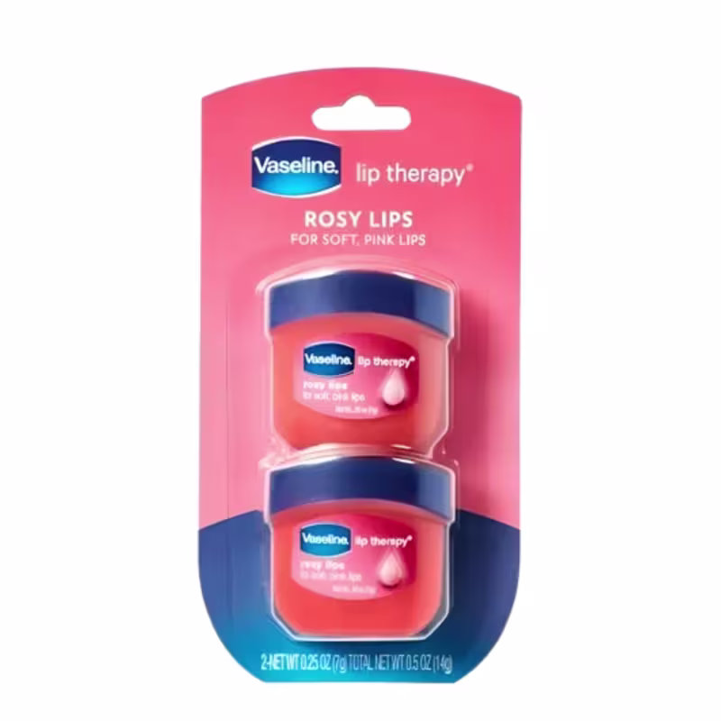 Vaseline Lip Therapy Rosy  Duplo  - Hidratante Labial  2x7g