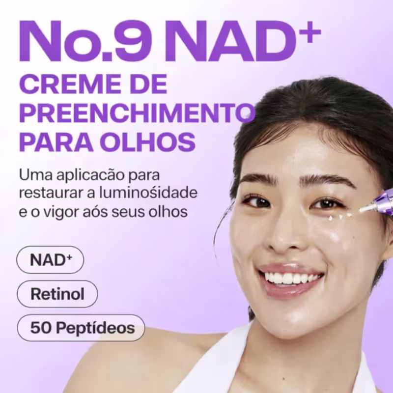 NUMBUZIN NAD+ RETINAL NO.9 ESSENCE VOLUMETOX EYE CREAM