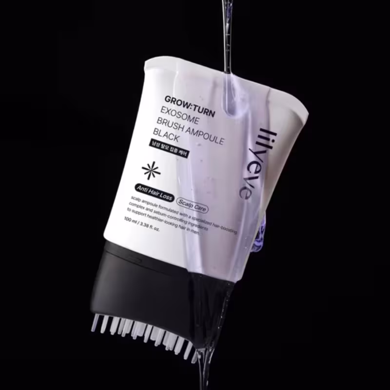 Lilyeve Grow Turn Exosome Brush Ampoule Black 100ml