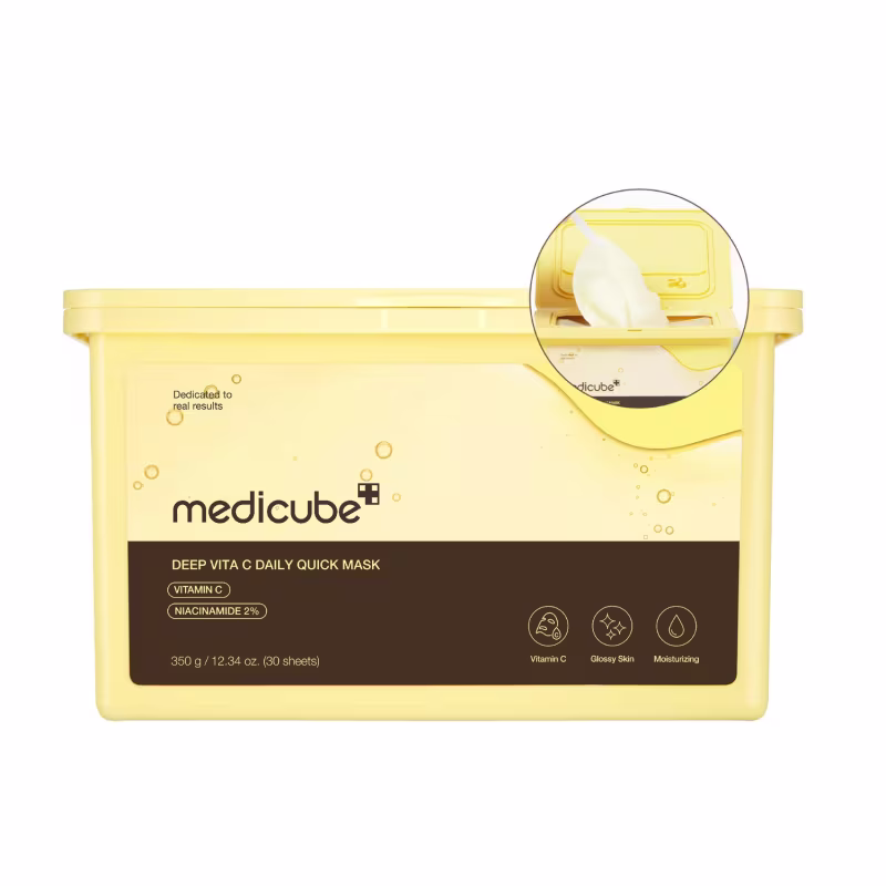 Medicube Deep Vita C Daily Quick Mask - Mascara Facial 350ml