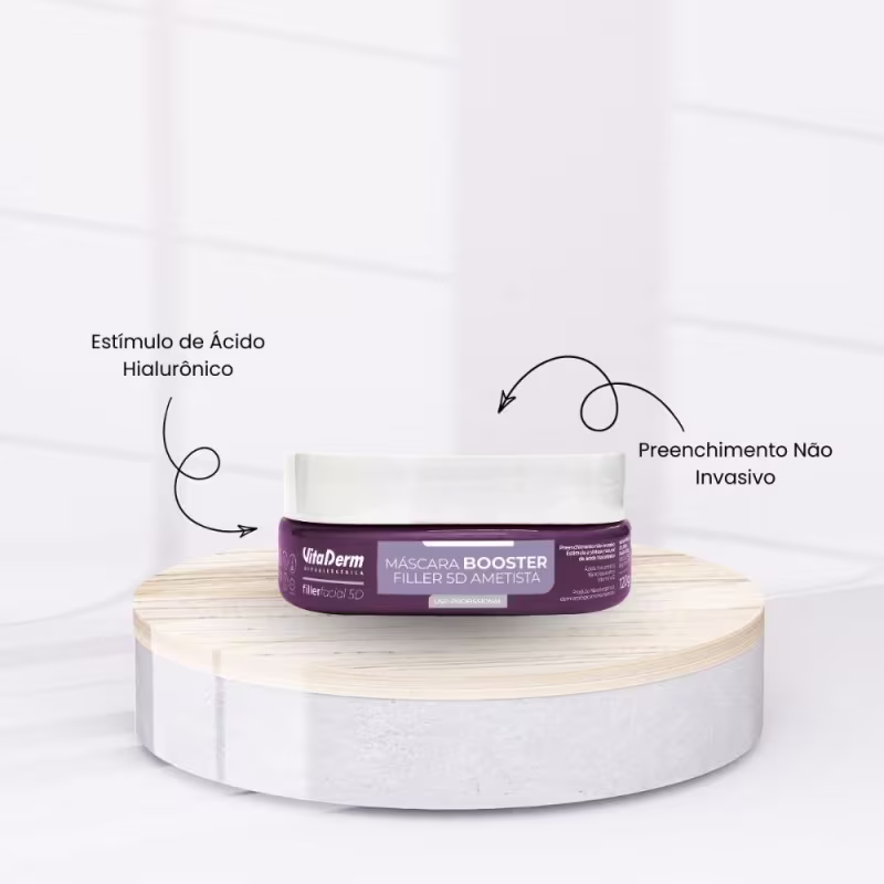 Máscara Vita Derm Ametista Filler 5D Booster 120 g